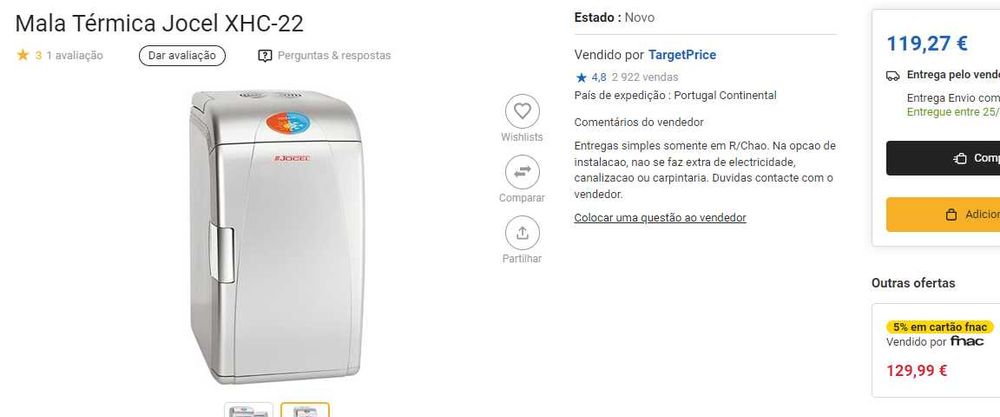 mala térmica jocel (usada 1x)