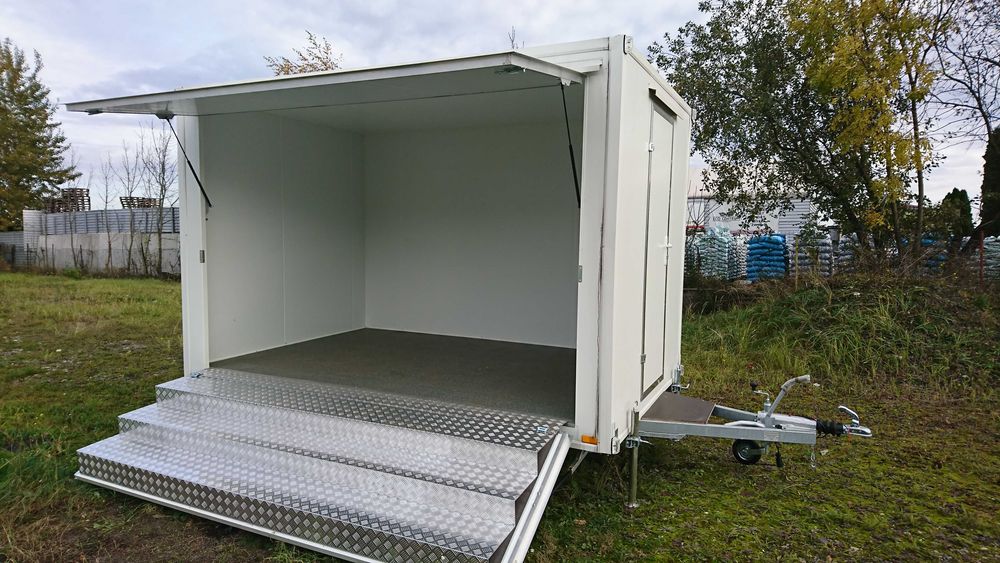 - przyczepa EVENTOWA / WYSTAWOWA / SHOWROOM - wynajem -