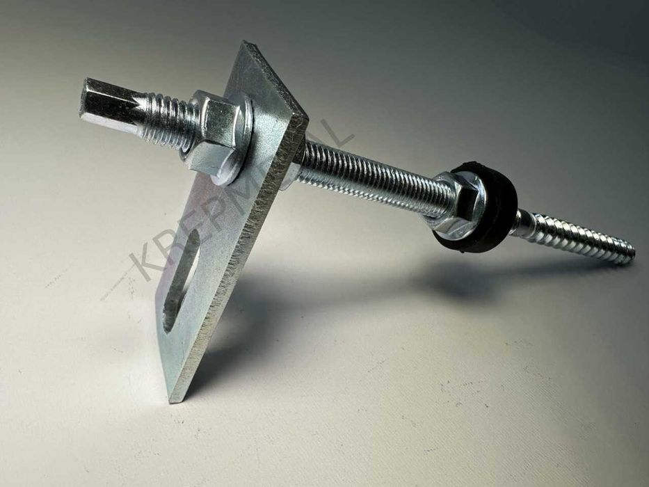 Кронштейн М10х200, для кріплення сонячних панелей оцинкованих систем