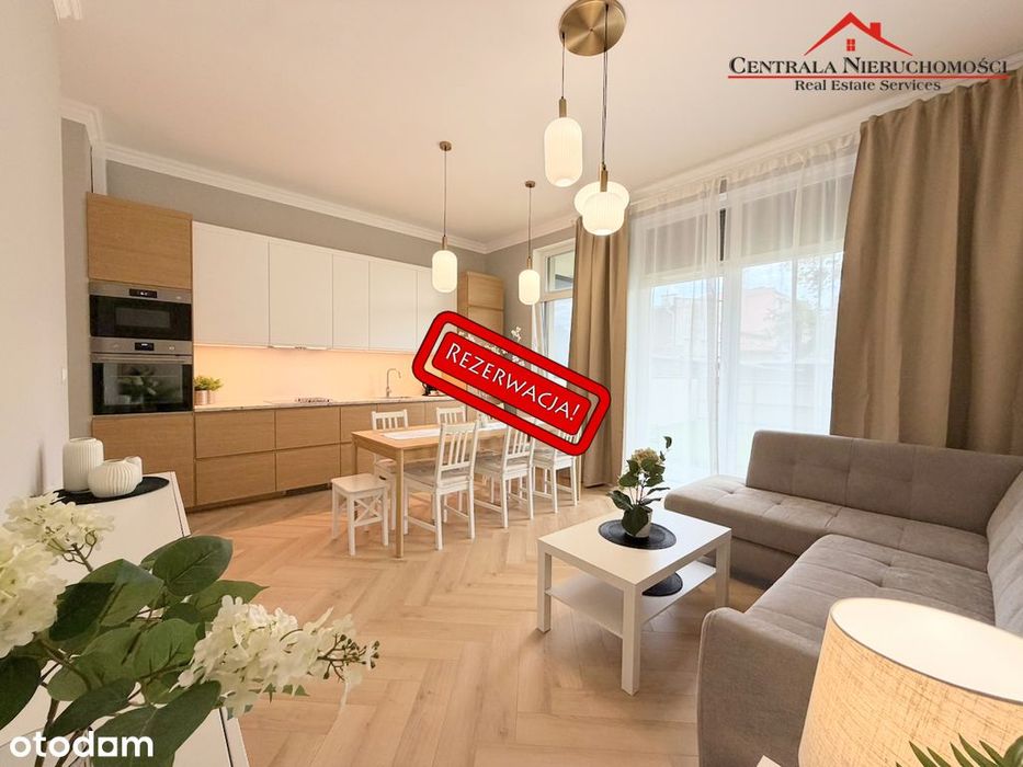 Nowe mieszkanie z ogródkiem, 1500m od centrum