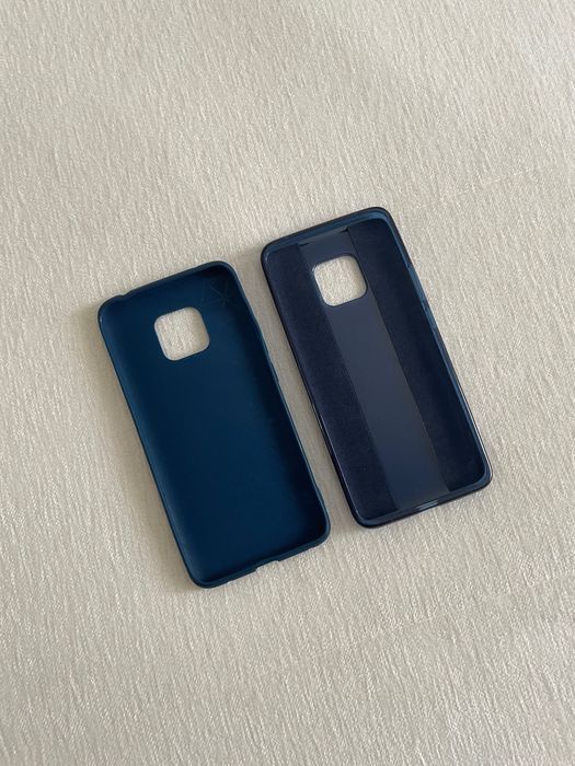 Conjunto capas azuis Huawei Mate 20 Pro