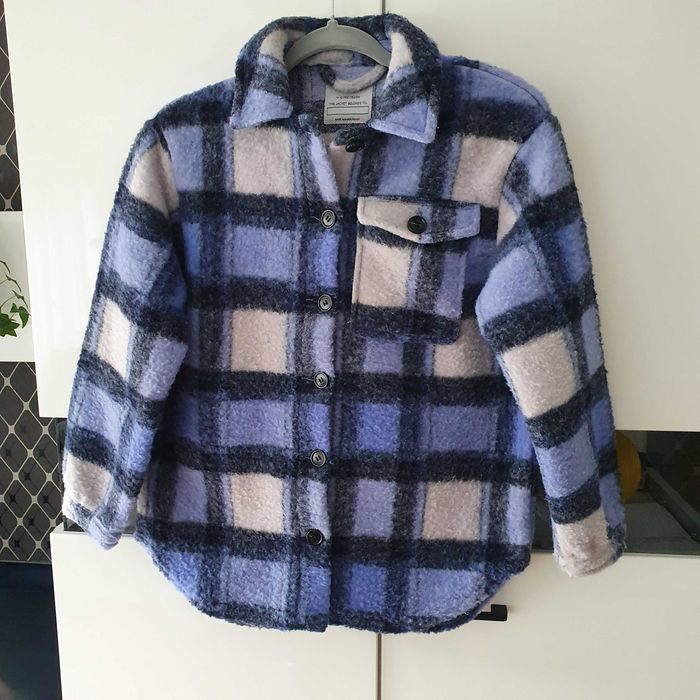 Теплая курточка-рубашка  на девочку 155-164см,270гр