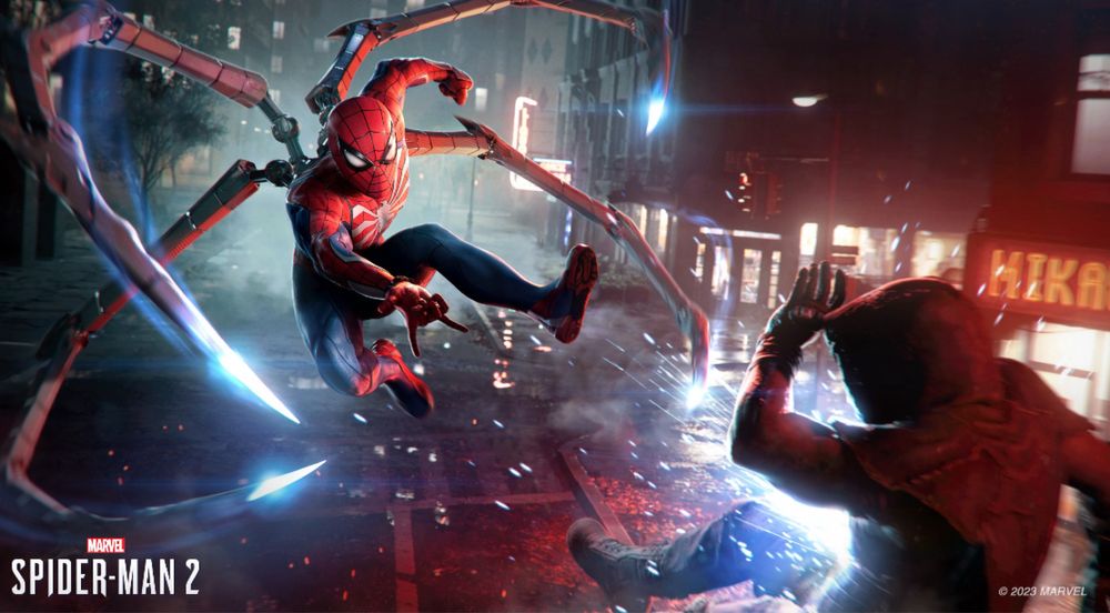 Гра Marvel Spider-Man 2 для PS5 (диск) , з російською озвучкою