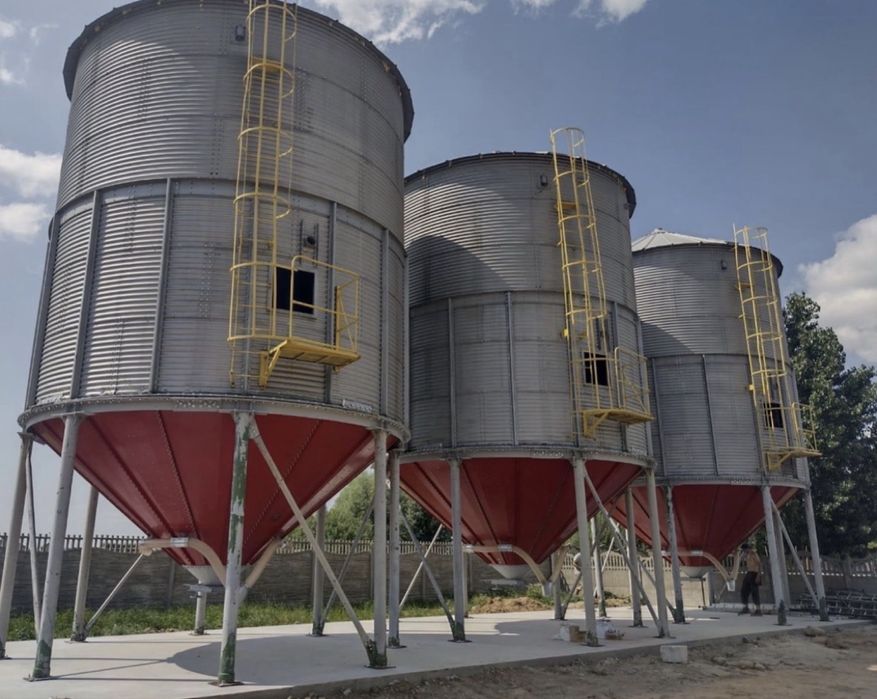 Sprzedam aluminiowe silosy na zboże Pektus 150 T- z transportem