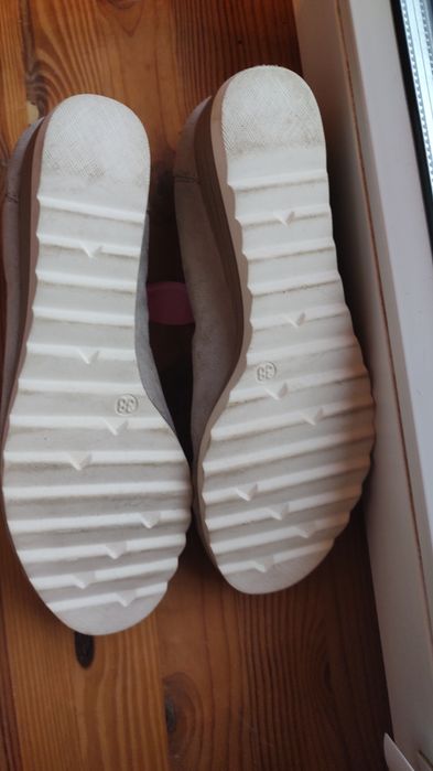 Buty szare czółenka rozm. 38