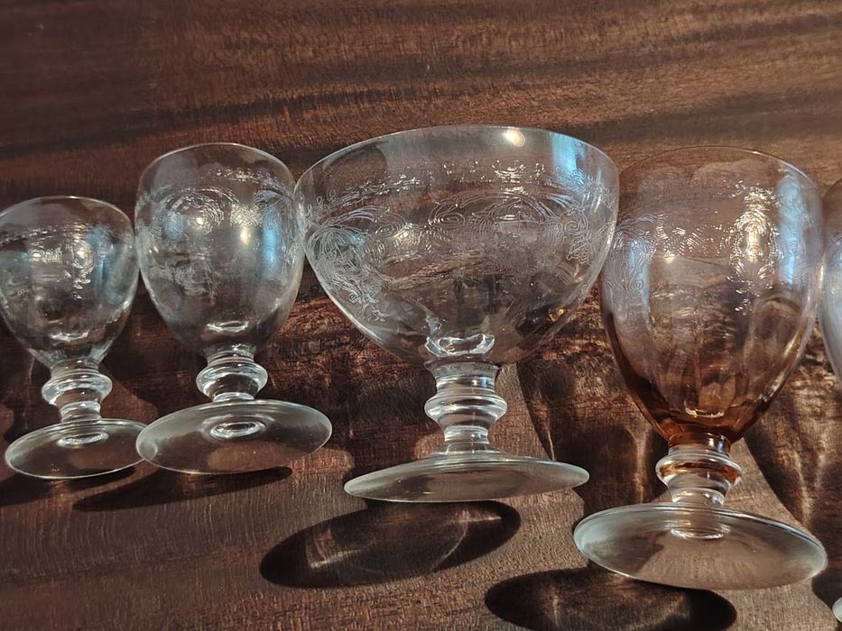 Serviço de Copos de Cristal Composto por 75 Peças