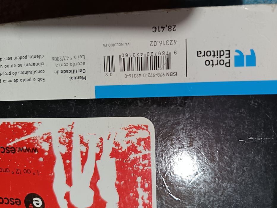 Manuais e cadernos de atividades físico química 10.ano
