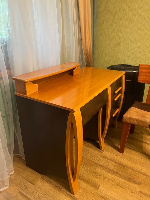 Письменный стол дуб стул комплект мебели письмовий стіл з дуба стілець