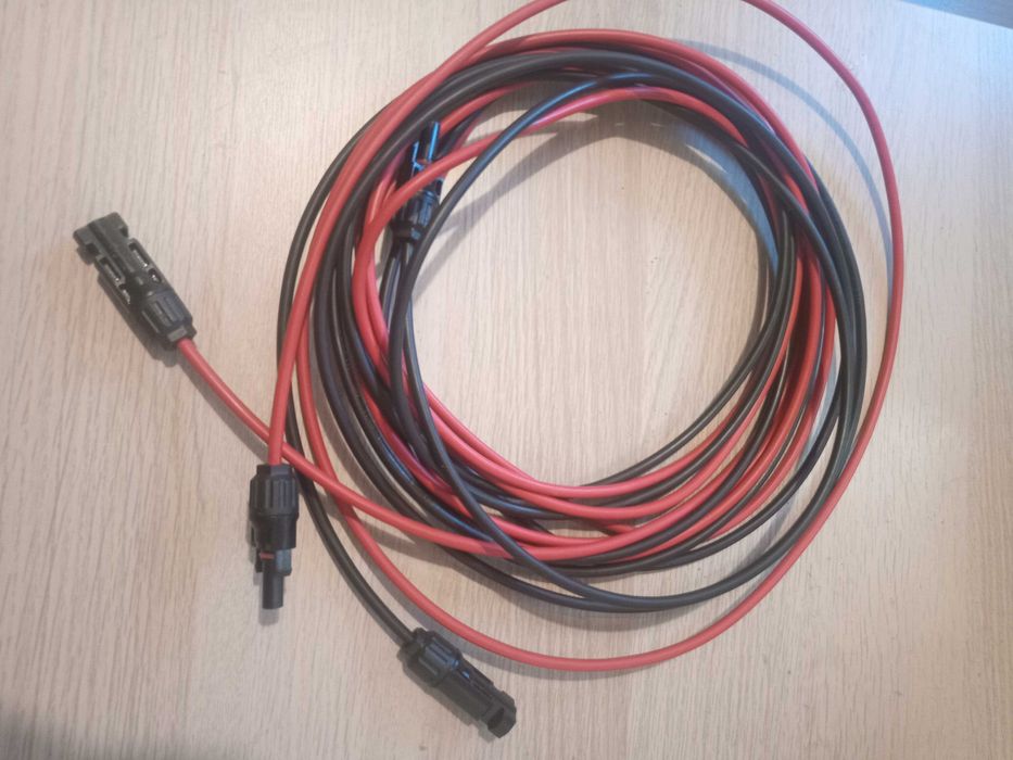 Kabel przedłużacz solarny 5m MC4 4mm2 do paneli