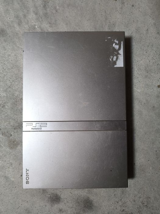 PlayStation 2 Silver Ps2 Prata