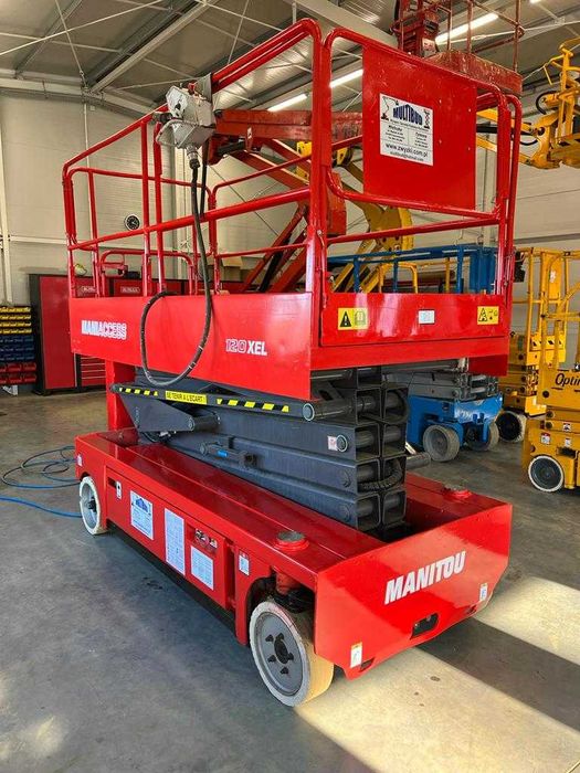 Wynajem podnośnika zwyżka 12 metrów HAULOTTE JLG GENIE MANITOU