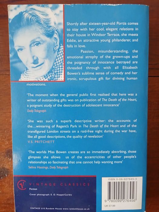 Elizabeth Bowen - The death of the heart