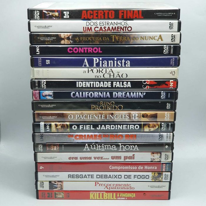 Lote 26/3 - Pack de 18 Filmes em DVD - Ref.VI