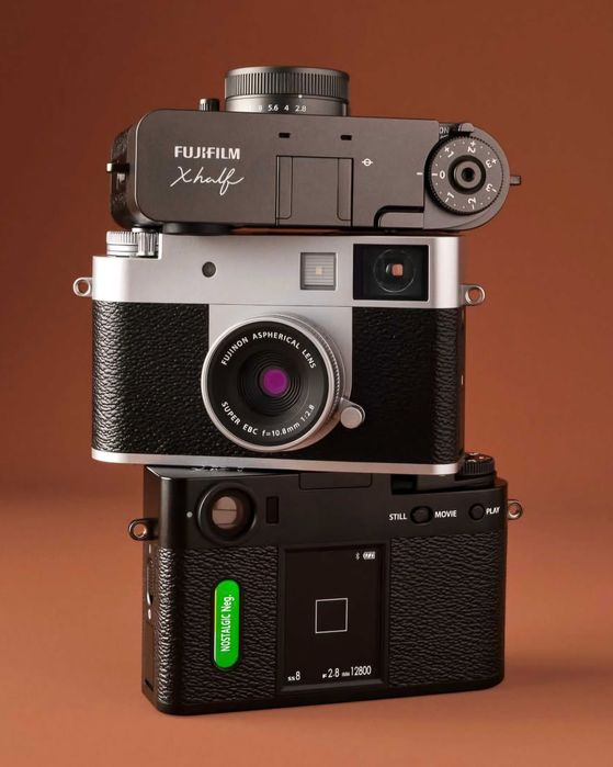 Nova Fuji X Half. Novo, fatura, garantia 3 anos + Bateria extra