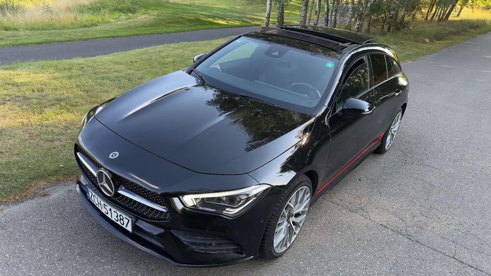 Mercedes-Benz CLA 250e Hybryda Plug In AMG Night Panorama