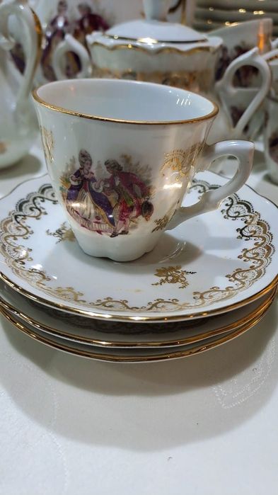 Serviço  Porcelana  Francesa  F. Chauvigny139 peças