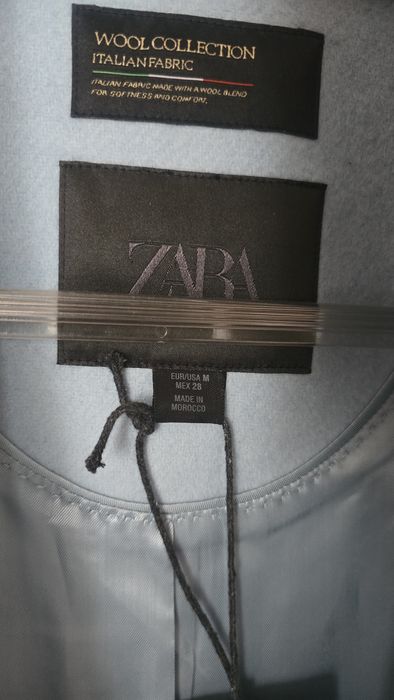 Розкішне пальто ZARA з італійської вовни