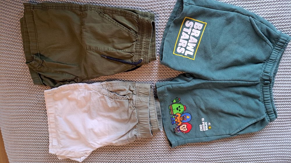 Zestaw paczka ubrań 134