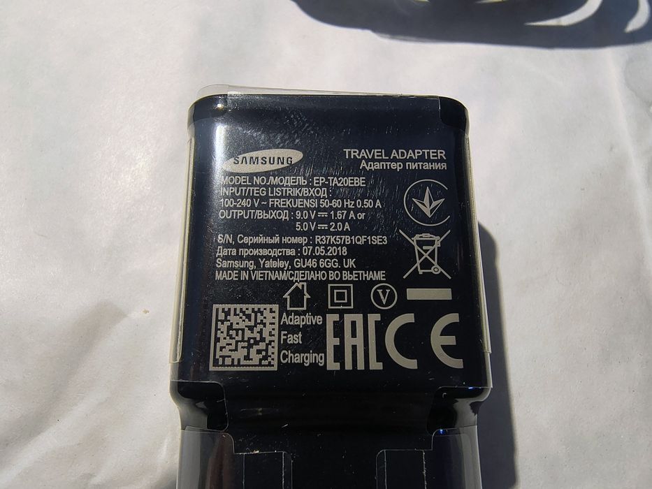 Szybka ładowarka Samsung USB C, oryginał, nowa