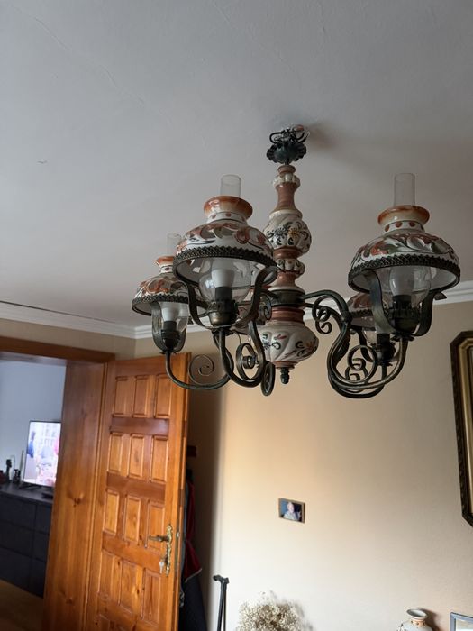 Lampa sufitowa retro