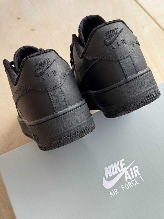 Мужские кроссовки Nike Air Force 1 "Classic Black" 40-45