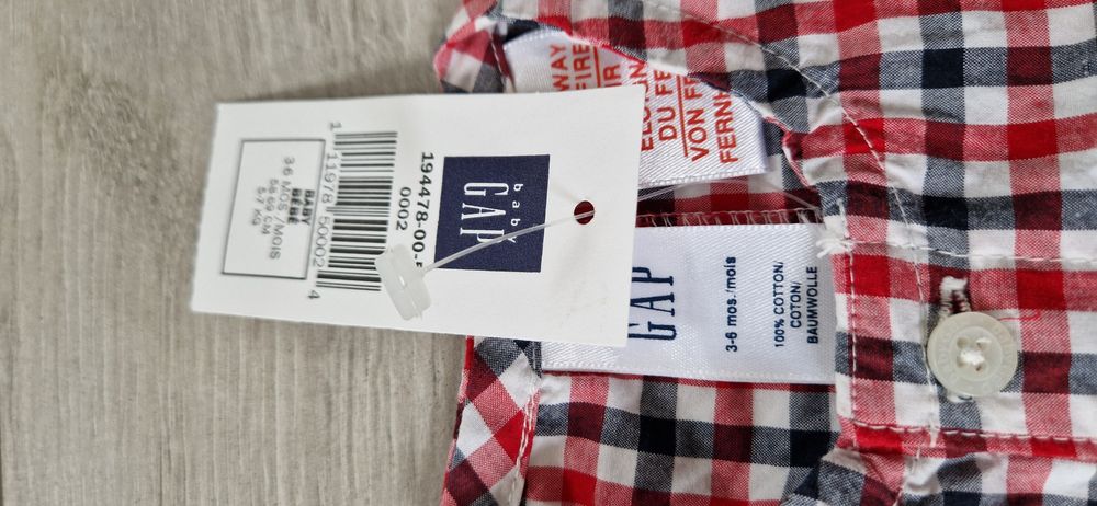 Gap kombinezon rampers krata kratka