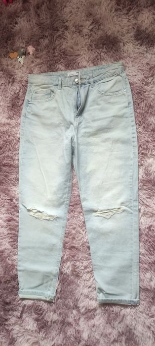 Dżinsy mom fit L