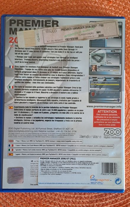 Premier manager ps2
