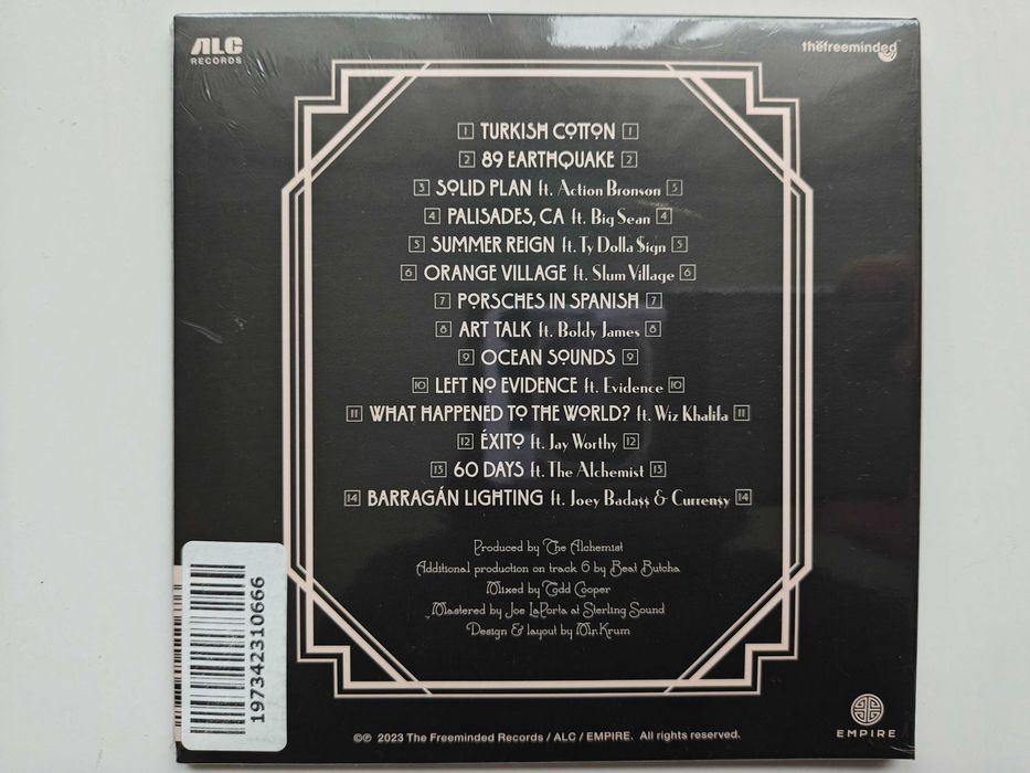 Larry June & The Alchemist - The Great Escape - CD - Folia