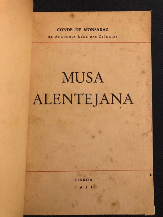 Conde de Monsaraz/ José Régio