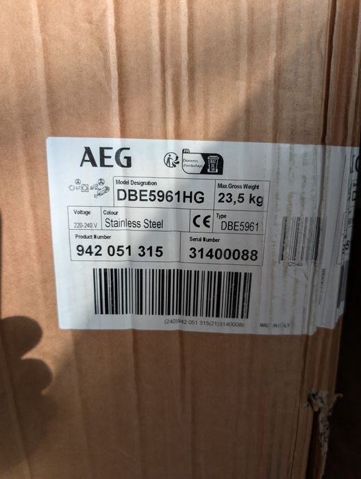 Exaustor de Parede AEG - 90cm - Inox - Novo c/garantia