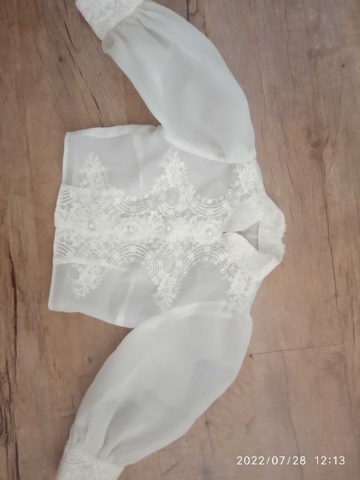 Sukienka ślubna zwiewna romantyczna super cena