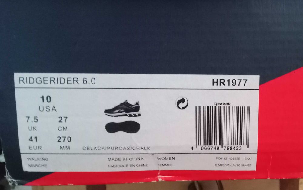 Sapatilhas / tênis novos Reebok n 41