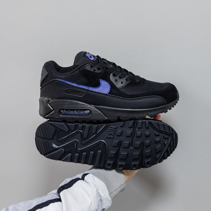 Кросівки Nike Air Max 90 Black/Navy premium