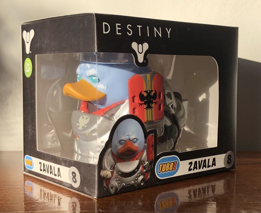 NOWA kolekcjonerska figurka TUBBZ kaczka ZAVALA Destiny FPS gra ps4 pc