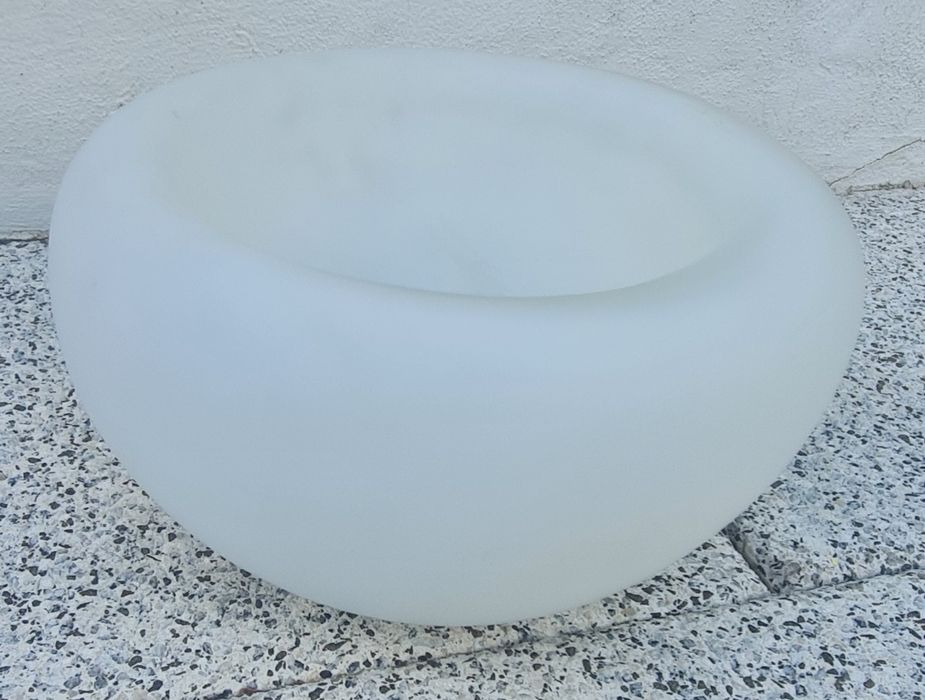 Peças de decoração em vidro