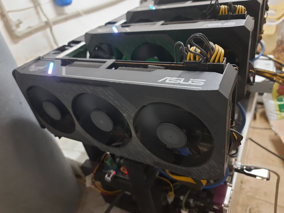 Майнинг ферма на 6 видеокарт продажа БЕЗ карт