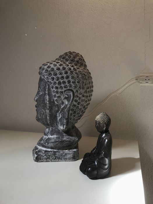 Budas de decoracao em gesso