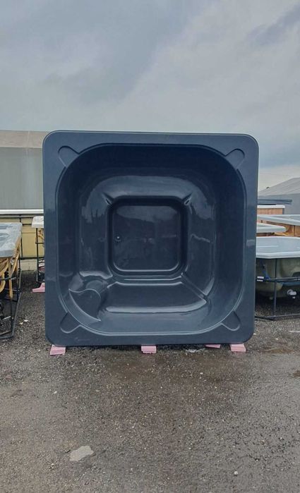 Niecka wkład Balia kwadratowa Jacuzzi Basen oczko wodne beczka jakuzi