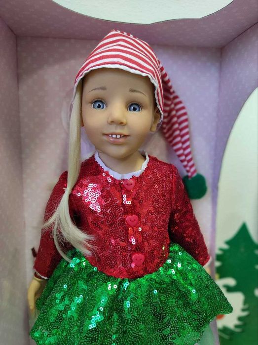 Лялька кукла шарнірна Ельф Анна Енн Готц Gotz, 50 см Ексклюзив