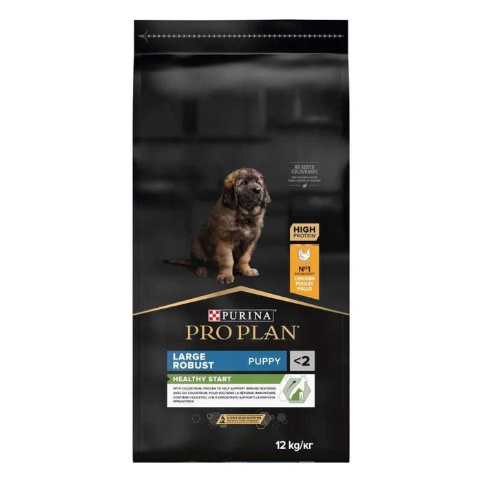Корм для цуценят великих порід Pro Plan Puppy large Robust 12 кг курка