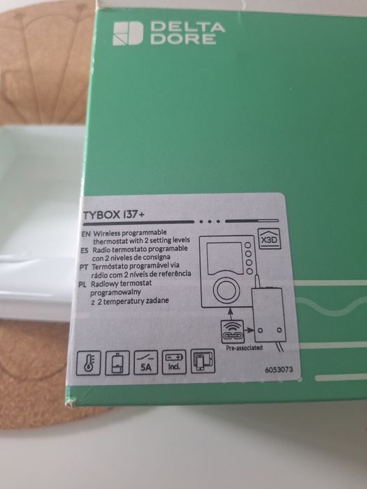 Bezprzewodowy sterownik  Delta Dore Tybox 137 +