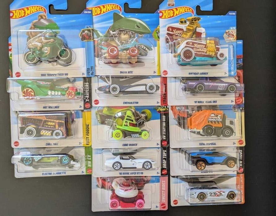 Troca Hot Wheels Treasure Hunts (TH) por outros TH
