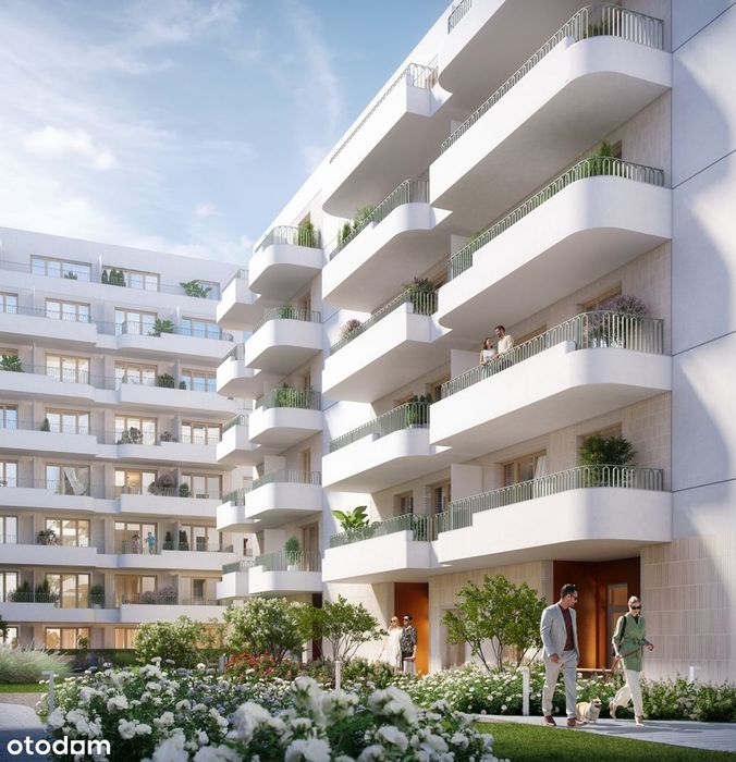 2-pokojowe mieszkanie 43m2 + balkon