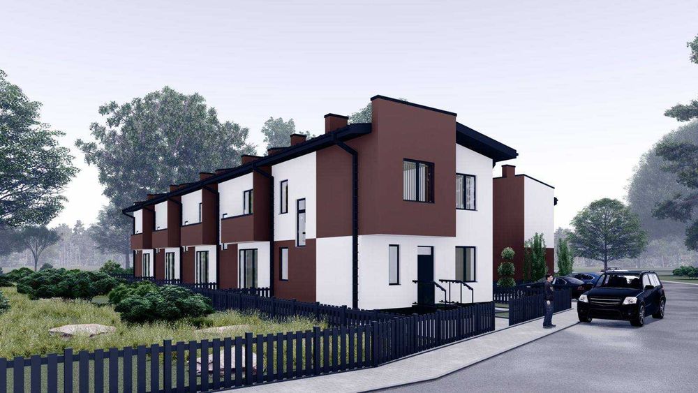 Вигода! Продаж таунхаусів БЕЗ КОМІСІЇ в Рудно по вулиці Лесі Українки!