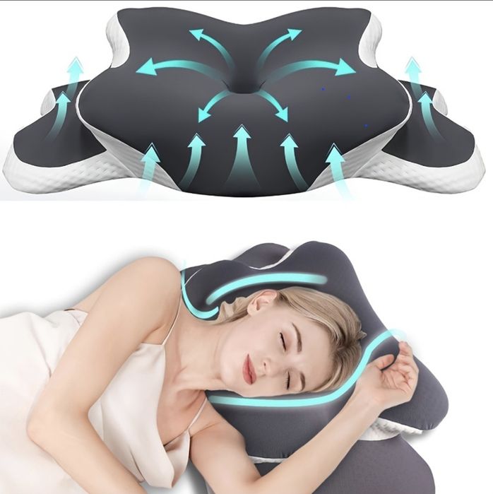 Ergonomiczna ortopedyczna poduszka Motyl