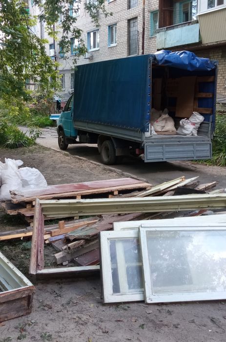 Вывоз мусора в Днепре. Вывезти строительный мусор, старую мебель, хлам