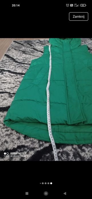 Bezrękawnik Reserved z kapturem rozmiar S