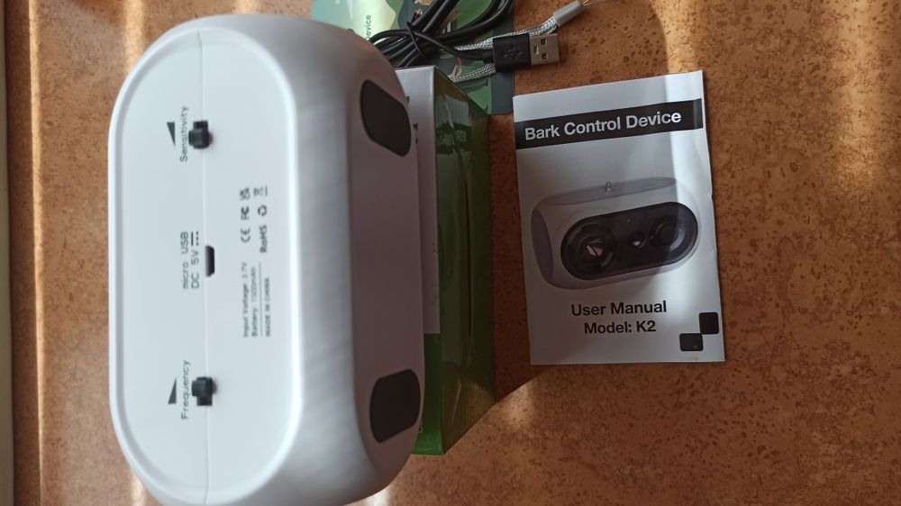 Ультразвуковое устройство против лая  K2 Bark.  350гр.
