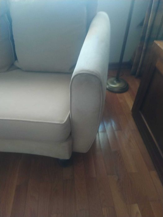 Sofa 3/4 lugares cor castanha